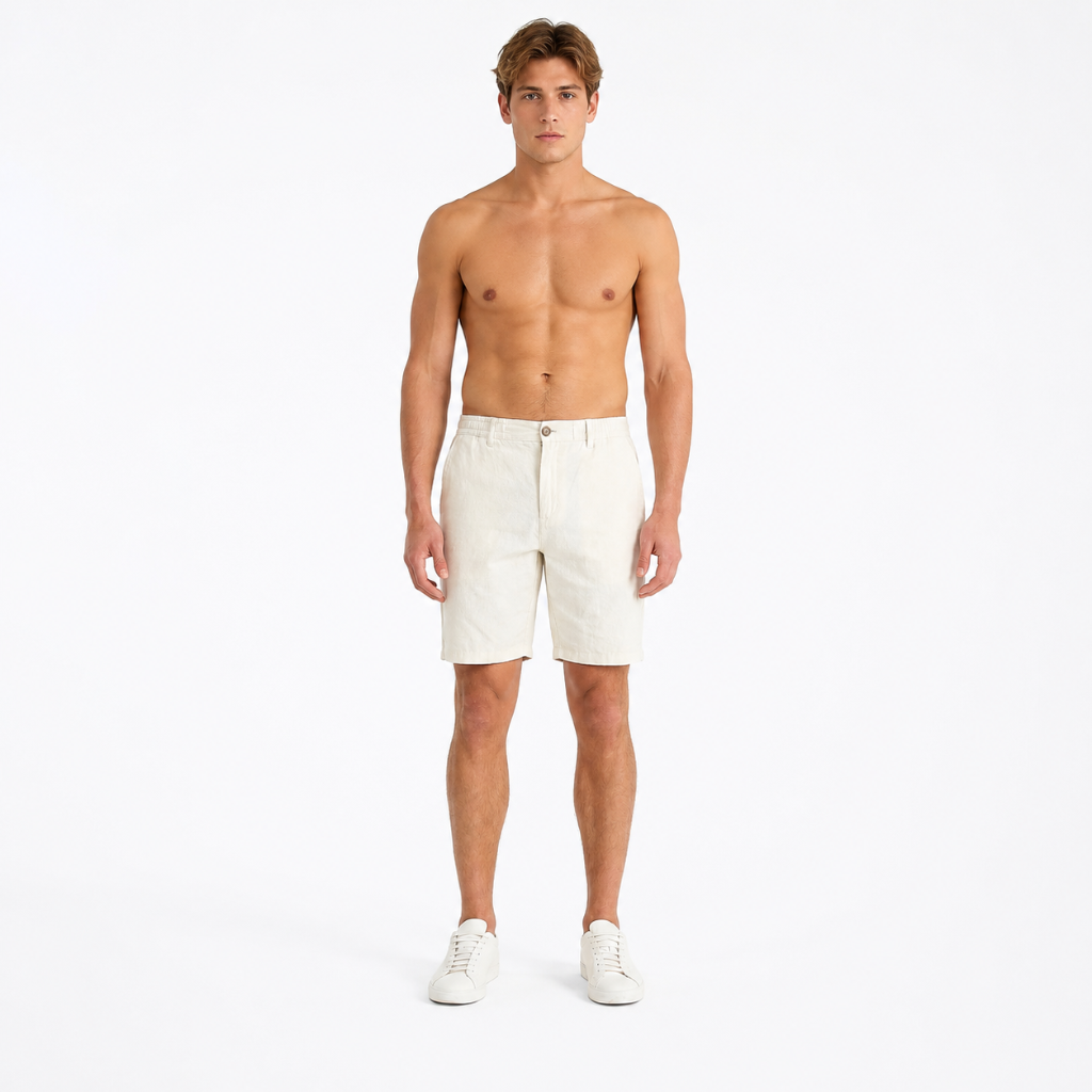 Casual Linen Comfort Shorts