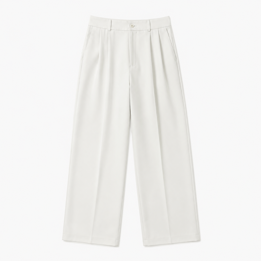 Men's Wide-Leg Casual Trousers