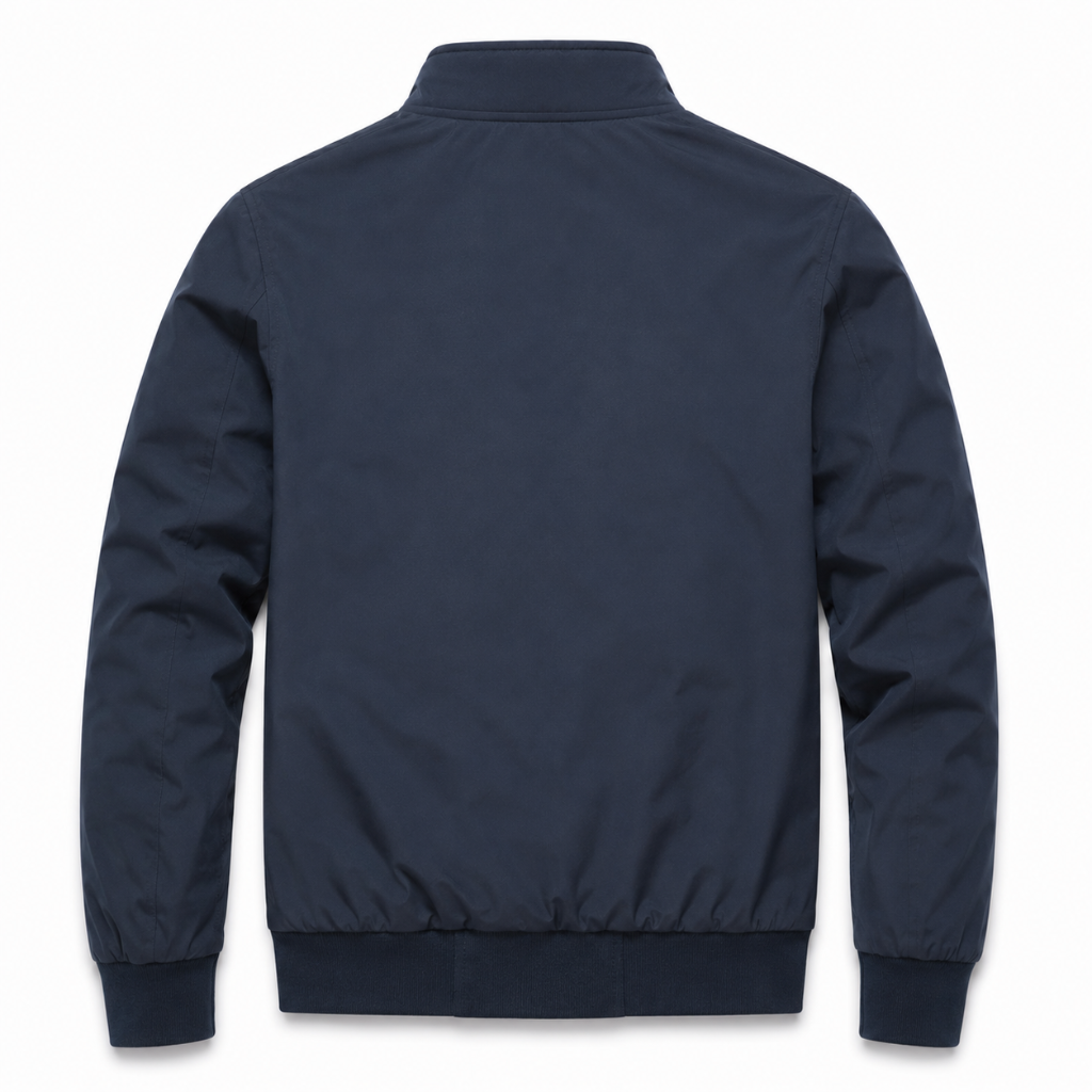 Men's Stand Collar Bomber Jacket