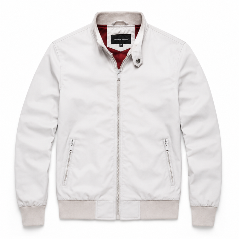 Men's Stand Collar Bomber Jacket